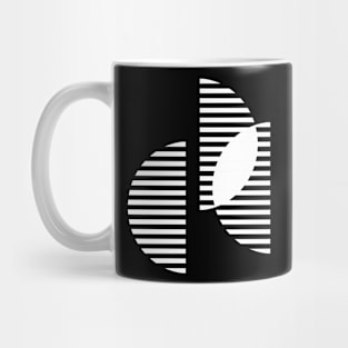 minimal circles design Mug